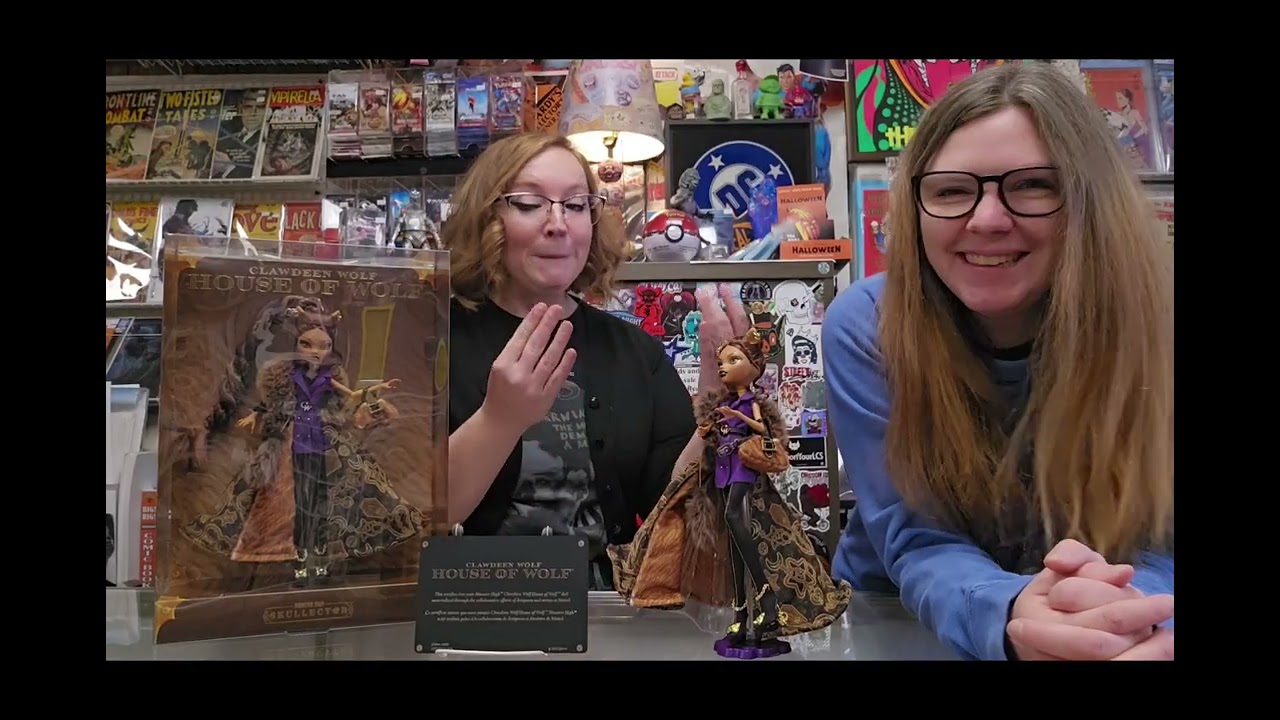 Episode 70 Monster High Skullector House of Wolf Clawdeen