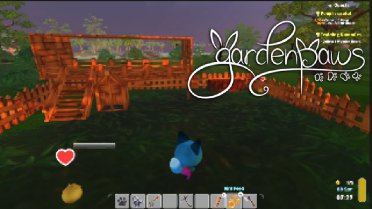 Let's Play Garden Paws Part 7 - Chicken Coop