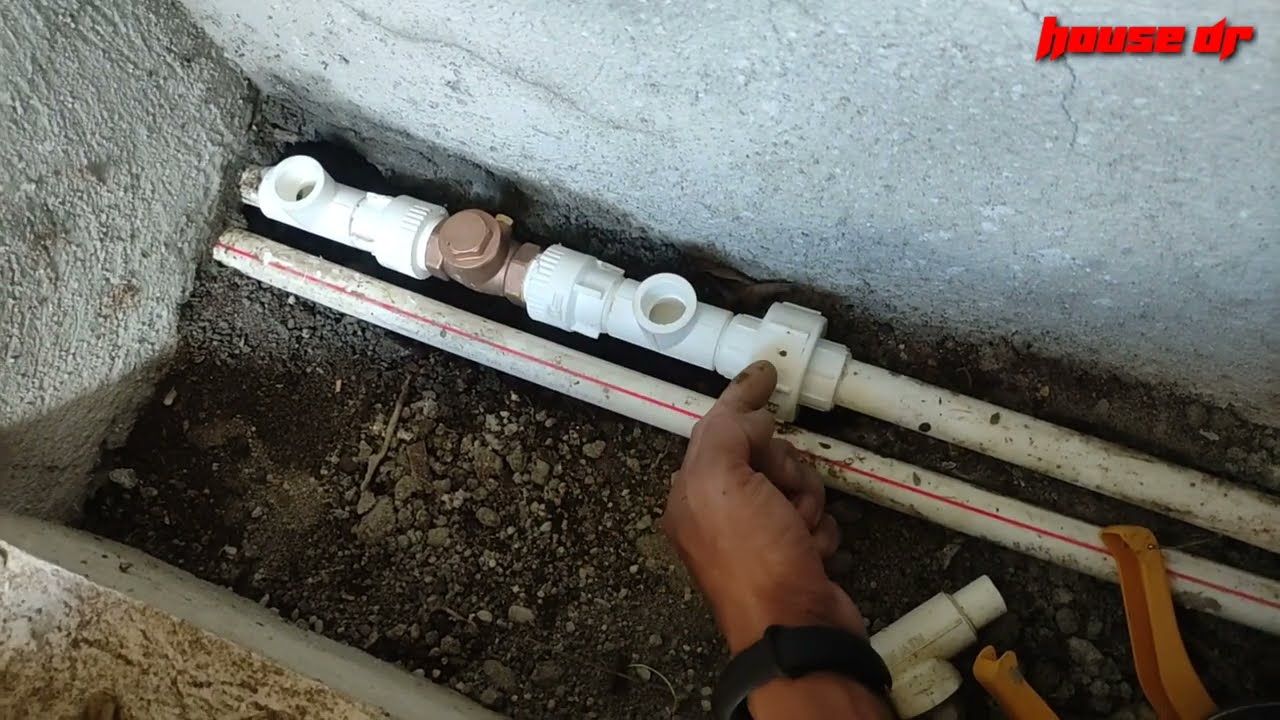 paano gumawa at maglagay ng BYPASS sa tubo at water pump