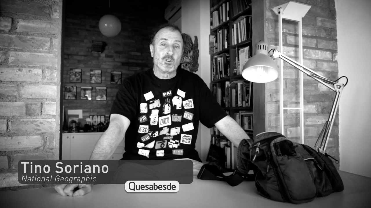 Qué lleva en la mochila... Tino Soriano
