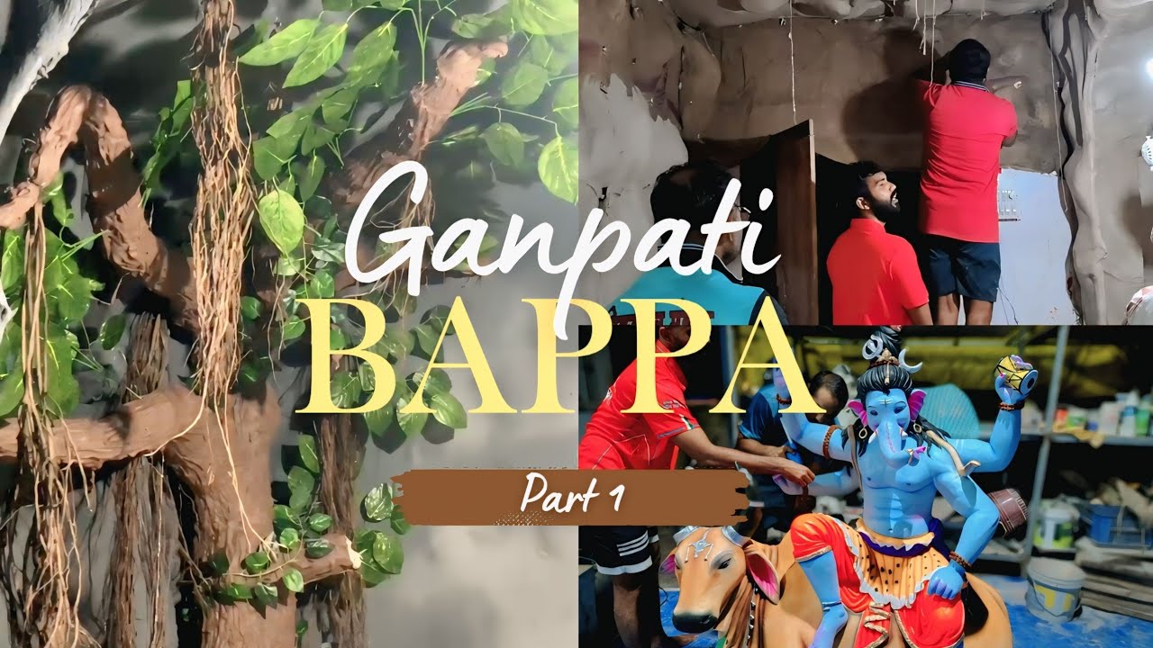 Ganesh Chaturthi Decoration 2025 at Home Under Budget | Mountain Theme Ganpati Decoration 2025 😍