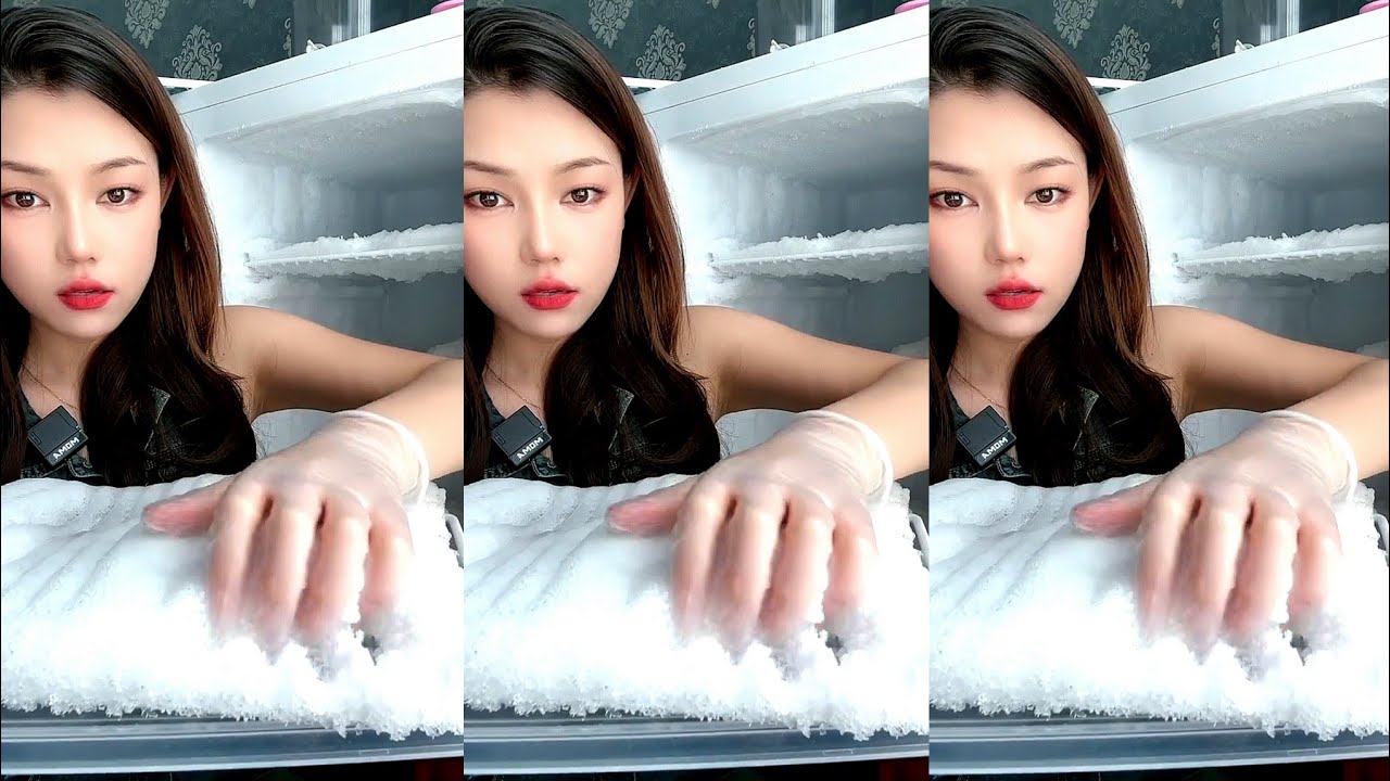 ASMR SHAVED ICE EATING