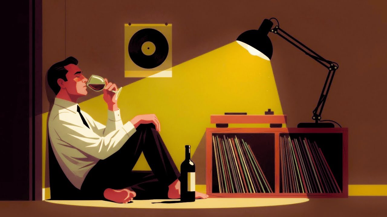 Quiet Corners & Quality Wine | Lofi Retro 1920’s long Relaxing Jazz Music for Deep Focus & Sleep