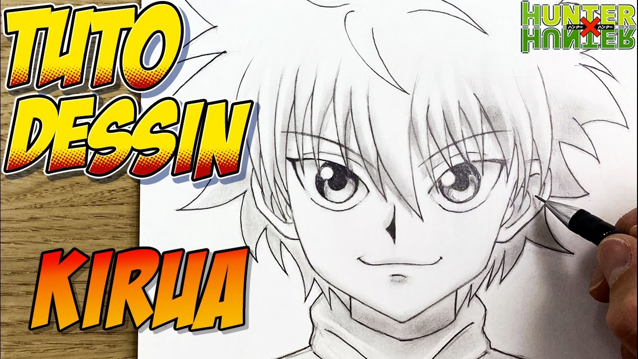 Comment dessiner KIRUA / KILLUA de Hunter X Hunter