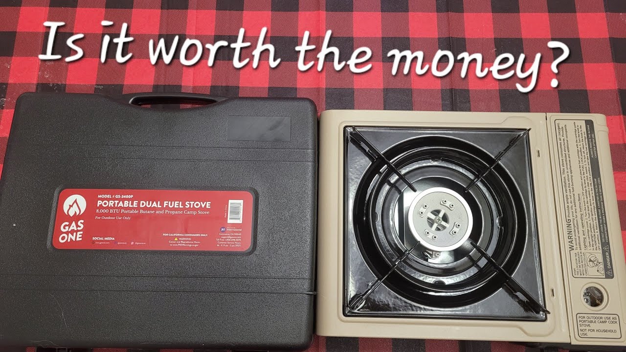 Cooking A Pork Chop On The Gas One GS-3400P Portable Stove