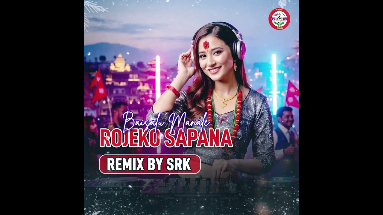 Baisalu Manale Rojeko Sapana Remix - Udit Narayan, Sadhana Sargam | SRK | Nepali Music #edm