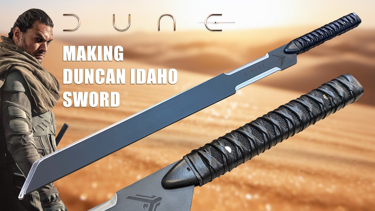 May thy knife chip & shatter - Making JASON MOMOA sword from DUNE (2021)