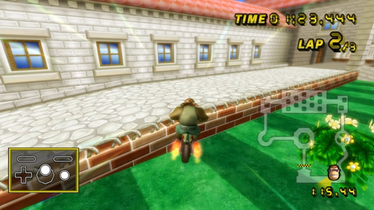 [MKW - Former World Record] DS Peach Gardens Flap - 38.093