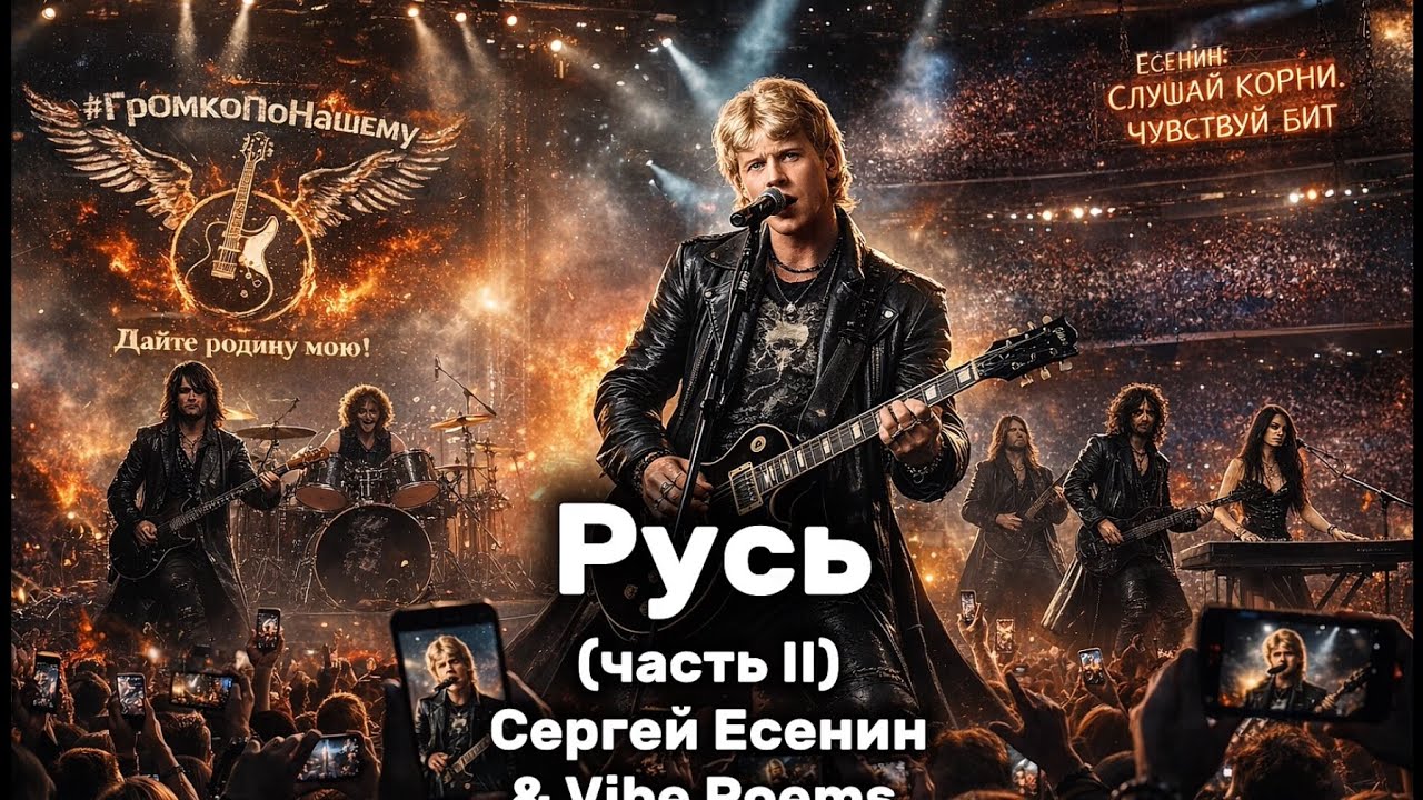 Русь (часть II) Сергей Есенин & Vibe Poems 