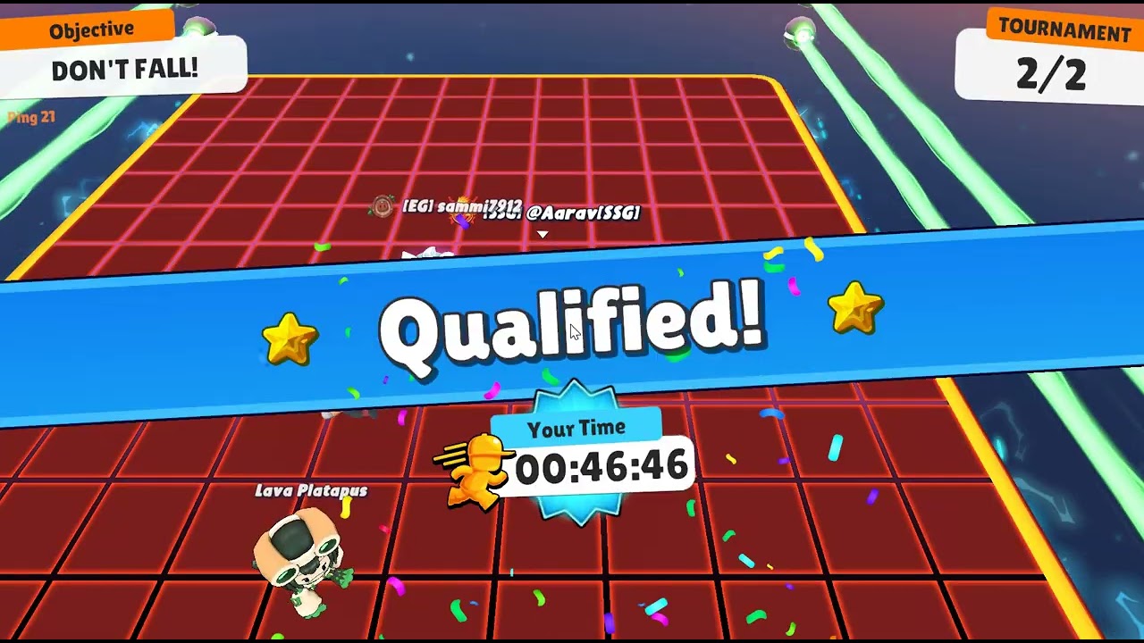 Stumble Guys Gameplay Video #1| Block Dash Legendary