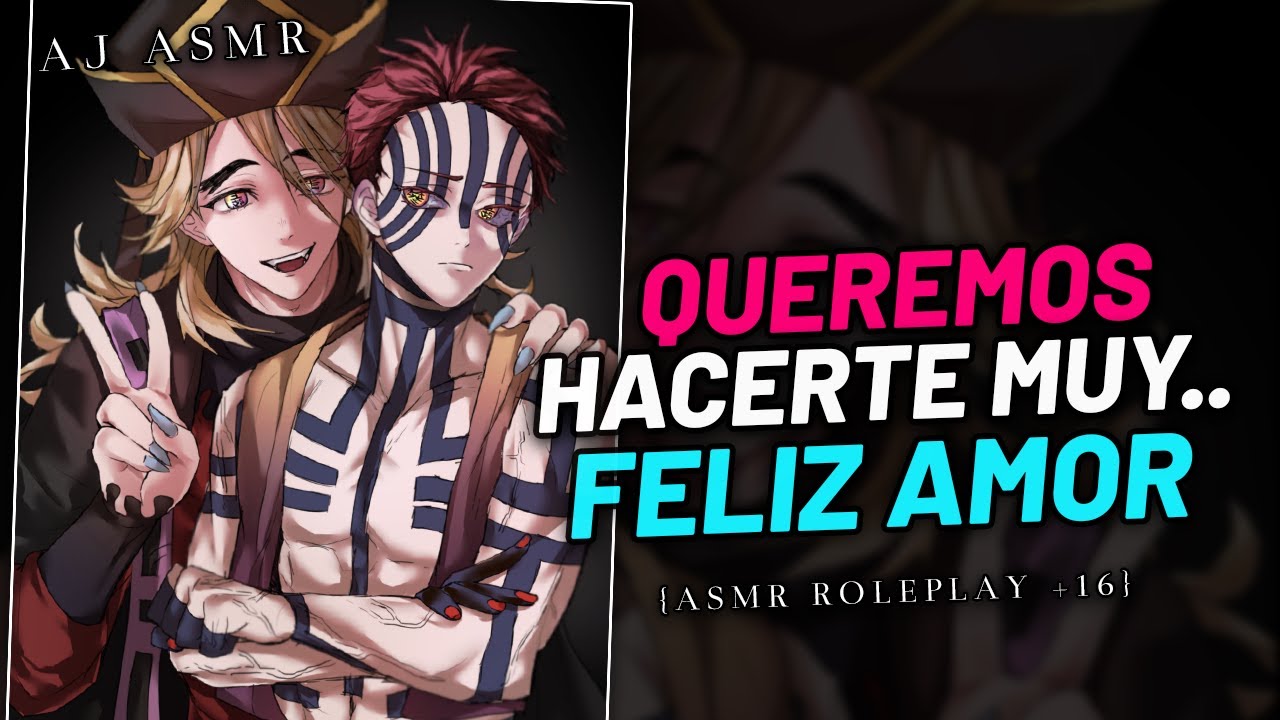 DOUMA & AKAZA QUIEREN JUGAR CONTIGO TODA LA NOCHE ♥️ [+16] | ASMR Roleplay | Douma ASMR | ASMR Anime