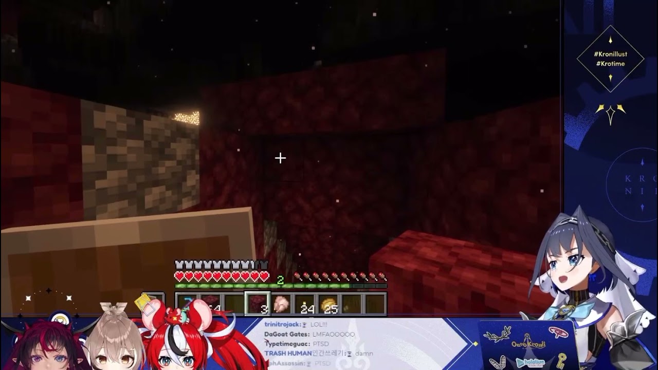 Kronii recalled the memories of her green haired ex-employee