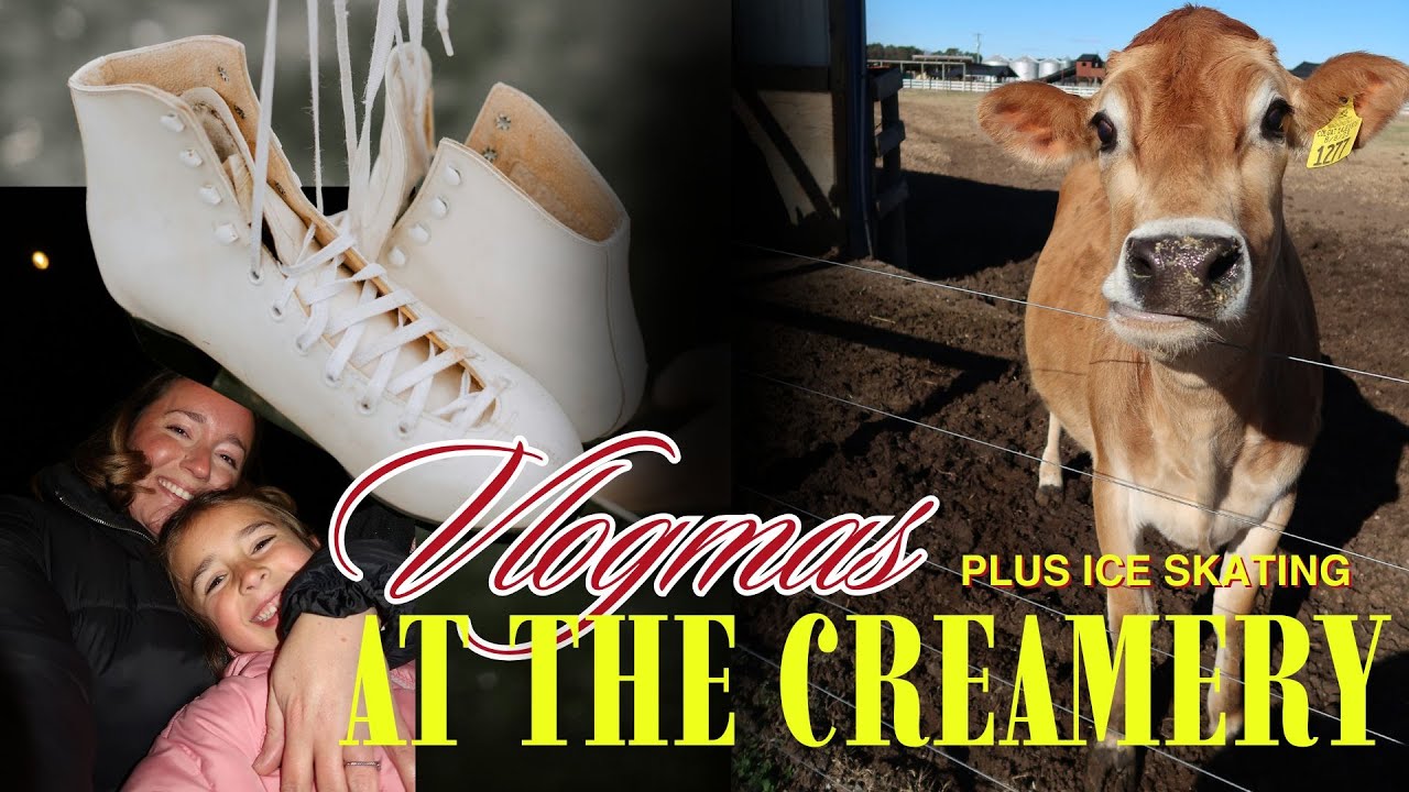 The Ultimate Vlogmas Adventure | Simply Natural Creamery, Ice Skating in Beaufort