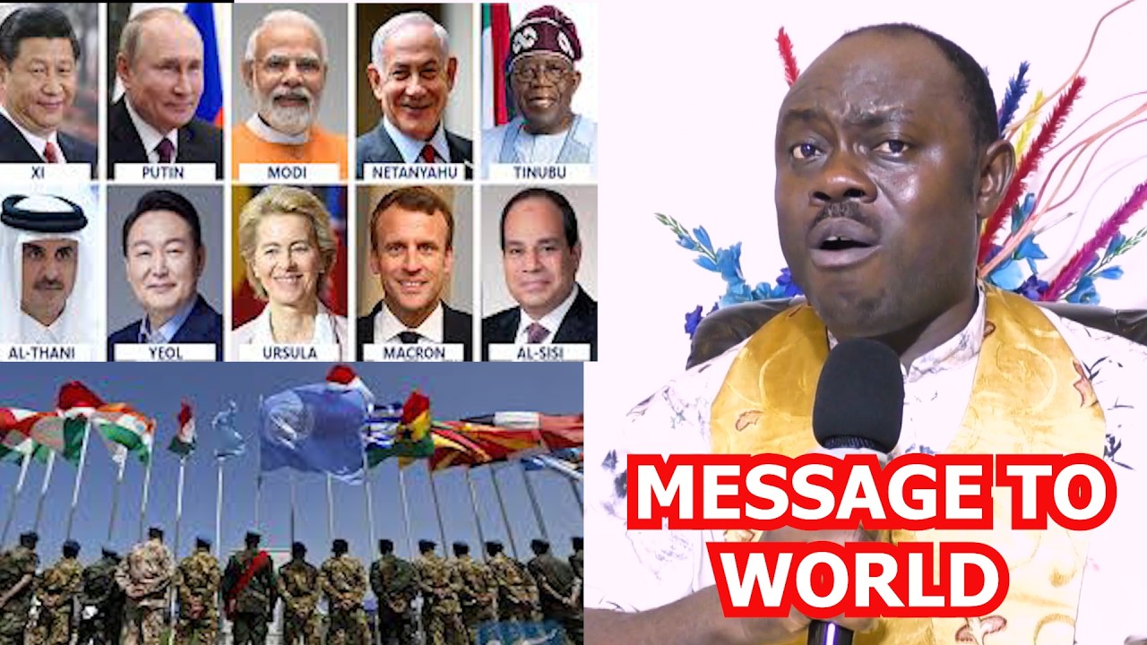 PROPHETIC MESSAGE TO #WORLD!   MAJOR PROPHET