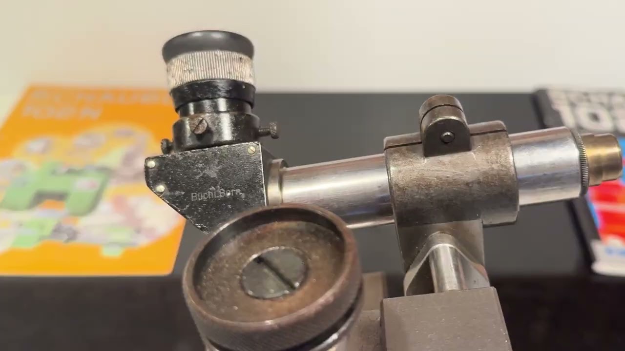 Centring and Measurement Microscope with Holder for the Schaublin 102