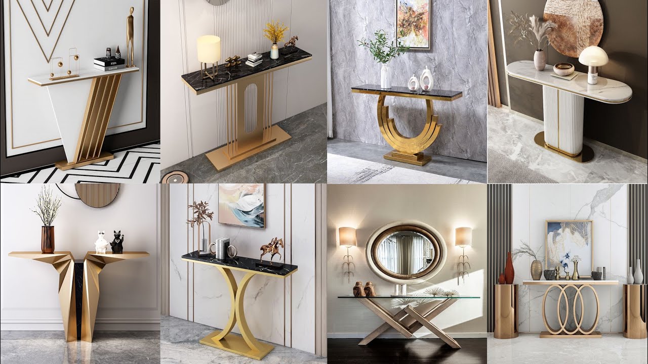 Best 60 MODERN CONSOLE TABLE DESIGN IDEAS 2023 | SIDEBOARD CABINET DESIGN | HOME INTERIOR DECOR