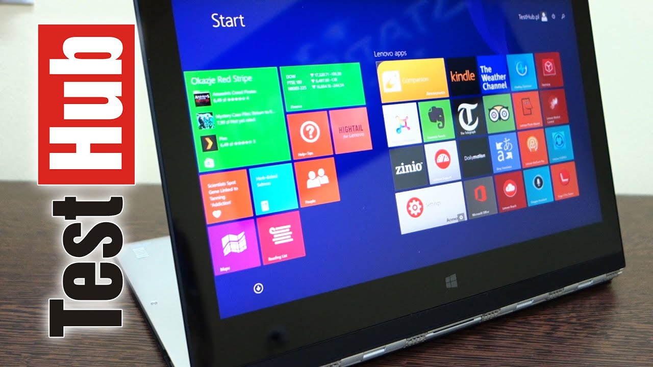 Lenovo Yoga 3 Pro - Test - Review - Recenzja - Prezentacja PL