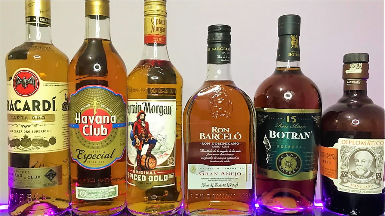 RONES | COMO ELEGIR UN RON 🥃| BACARDI | HAVANA | CAPITAN MORGAN | BARCELO | BOTRAN | DIPLOMATICO