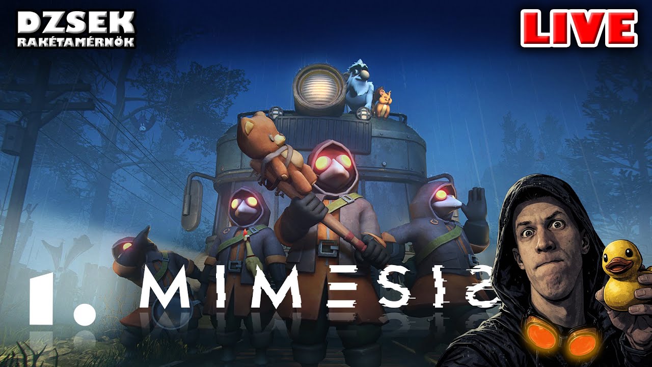 🔴 MIMESIS - 1. Rész - Segítség! Utánoz minket a Játék!?!