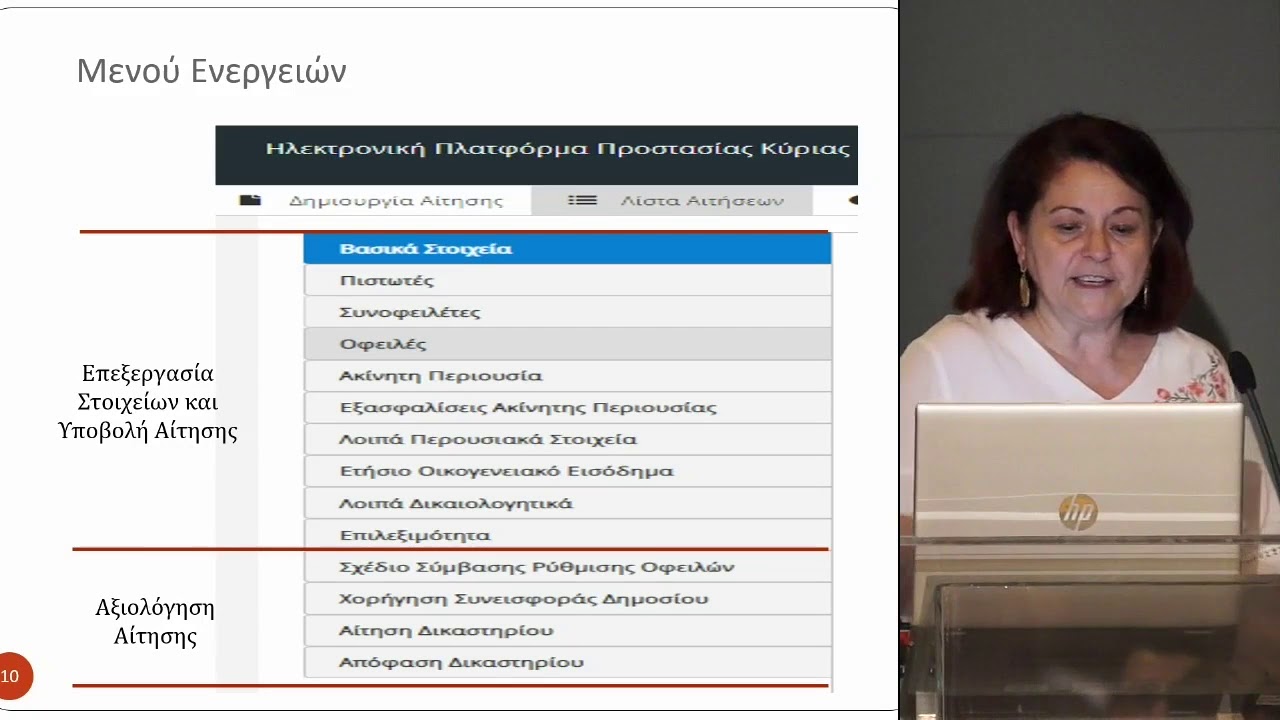 Σεμινάριο 26/6/2019 - 4. Παρουσίαση ηλεκτρονικής πλατφόρμας