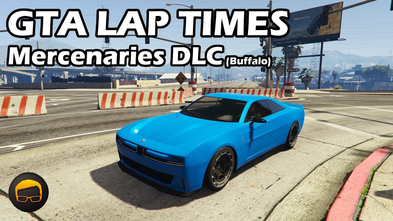 Fastest Mercenaries DLC Cars (Buffalo & Planes) - GTA 5 Best Fully Upgraded Cars Lap Time Countdown