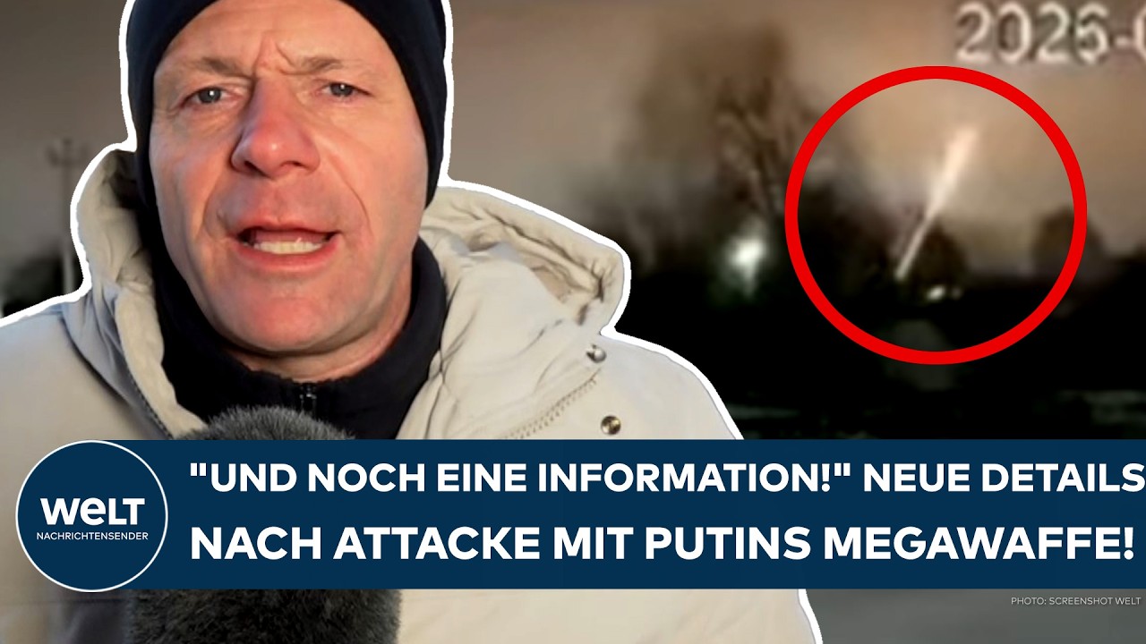 UKRAINE-KRIEG: "Und noch eine Information!" Neue Details nach Putins Attacke mit Russen-Megawaffe!