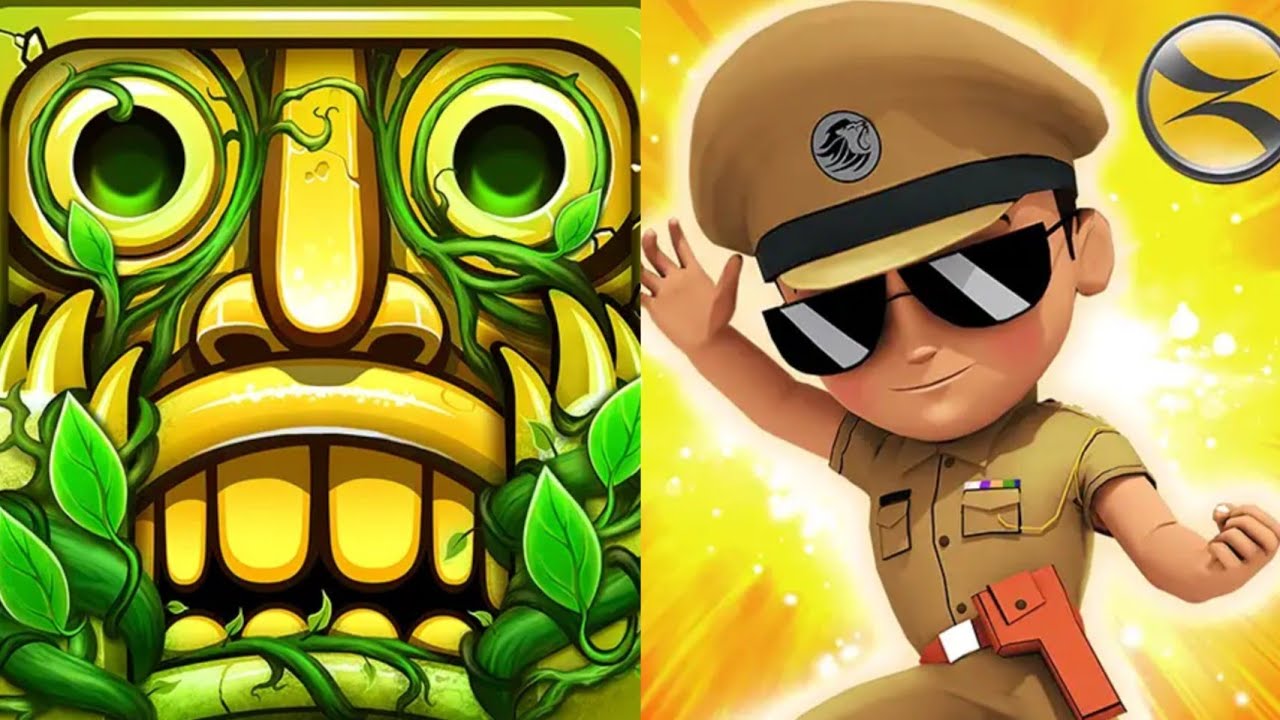 Temple Run 2 VS Little Singham Android New Update Gameplay 