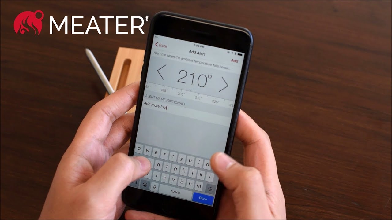 MEATER: Custom Internal and Ambient Temperature Alerts