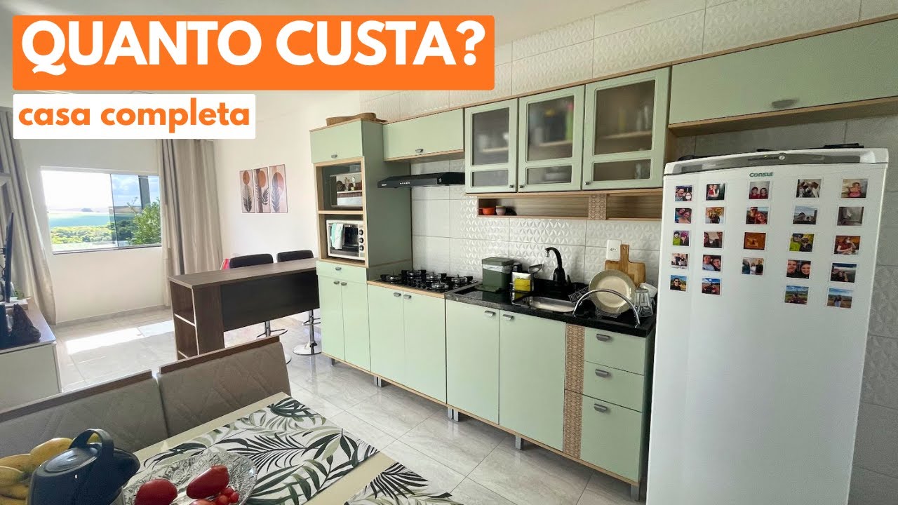 Quanto CUSTA MOBILIAR UMA CASA simples em 2026? | Valores reais por cômodo 🏠