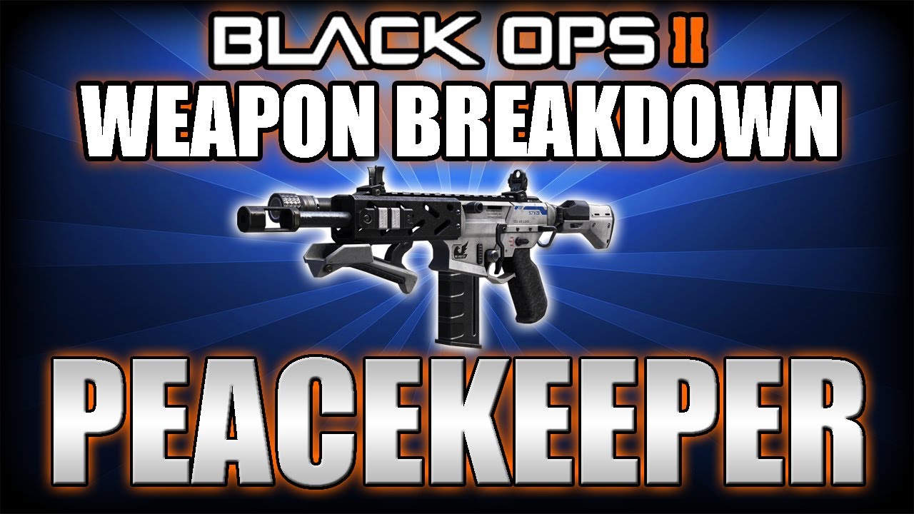 Black Ops 2 | Peacekeeper SMG In Depth Breakdown (Weapon Breakdown)