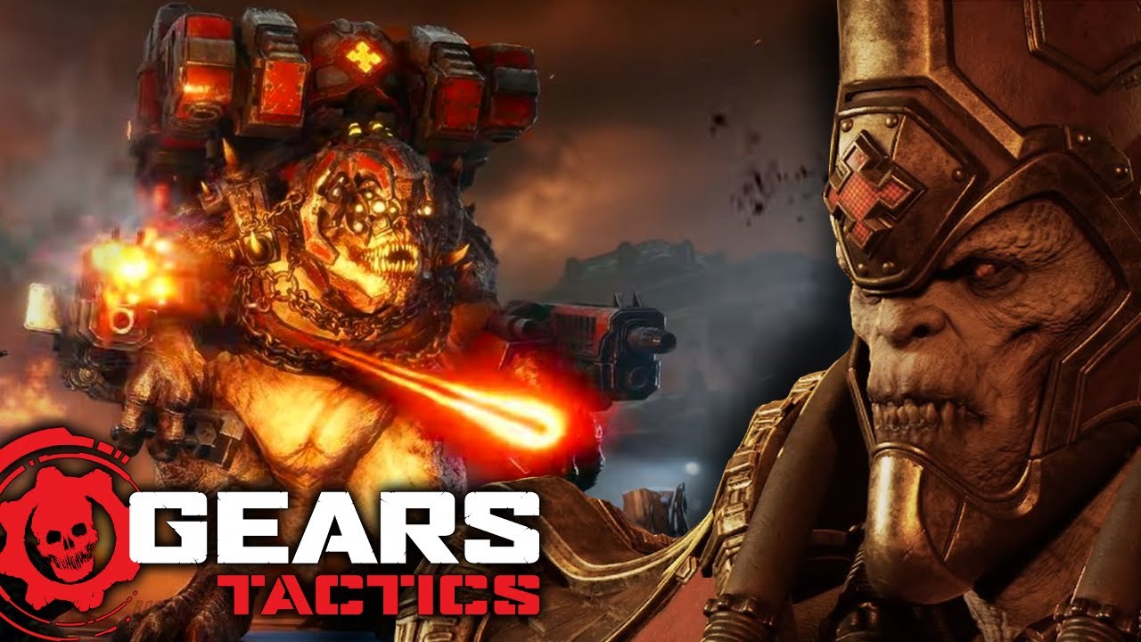 Gears Tactics - Facing Ukkon And Brumak! (Intense BOSS Battle)