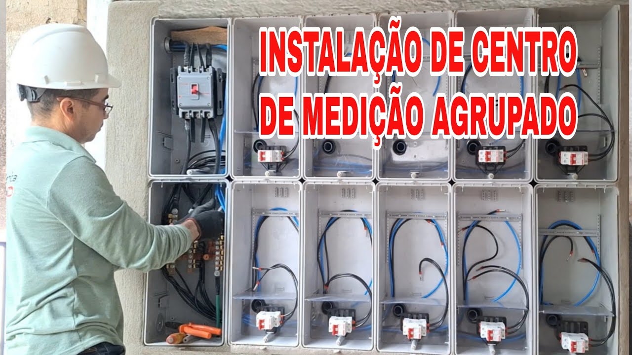 COMO INSTALAR CENTRO DE MEDIÇÃO AGRUPADO. Passo a Passo 