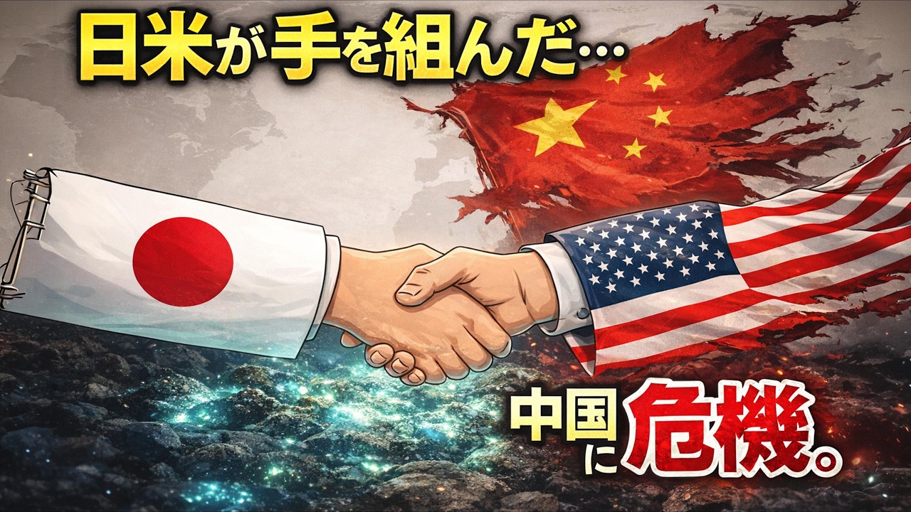日米が手を組んだ…南鳥島レアアースで中国依存が崩れ始めた理由