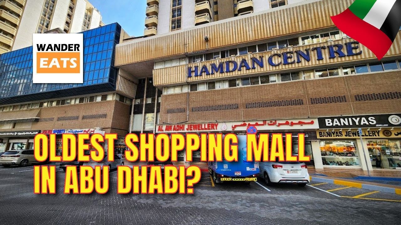 Walk: 🇦🇪 HAMDAN SHOPPING CENTER the Oldest Mall in Abu Dhabi