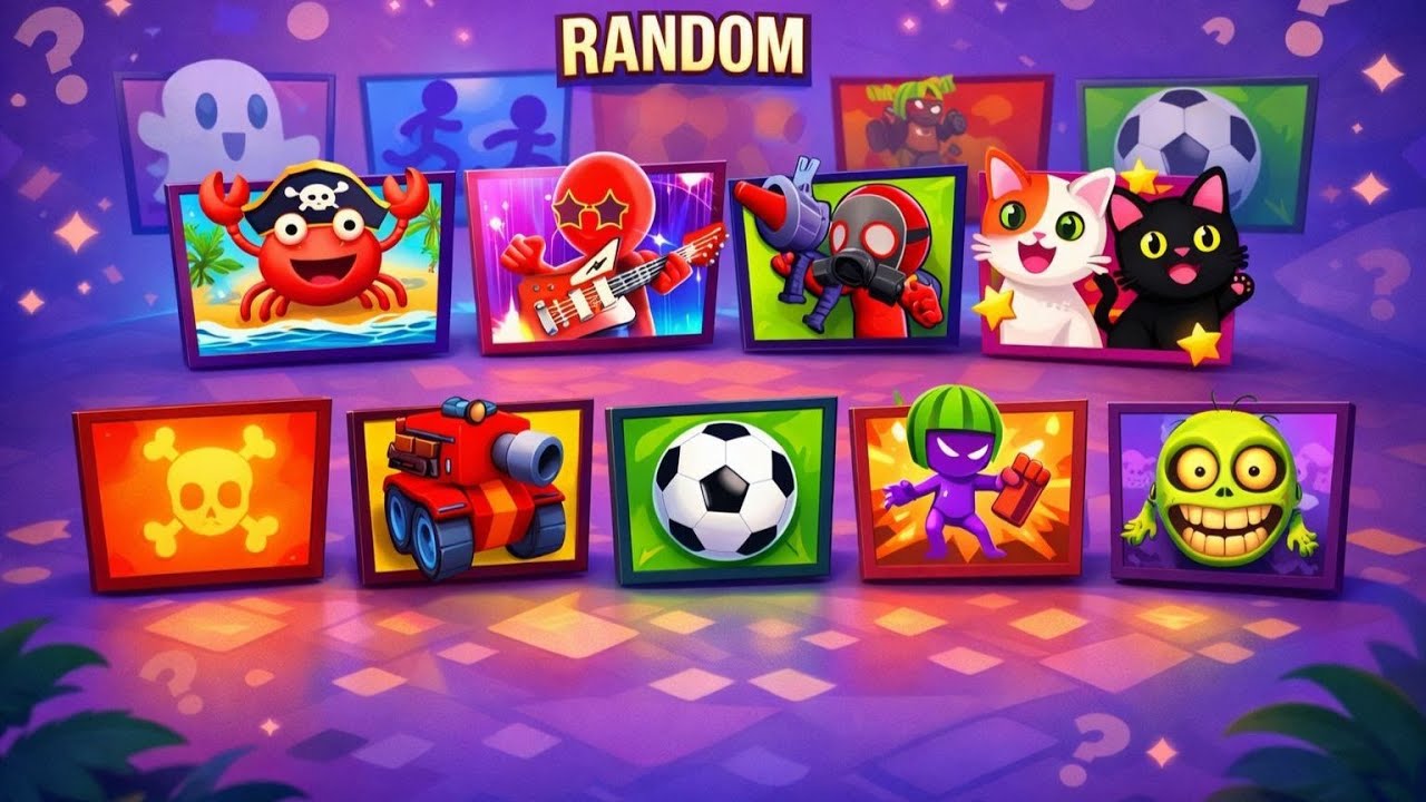 Stickman Party - Tournament Mode 1234 Player Random Gameplay Walkthrough Part 98 MiniGames Update