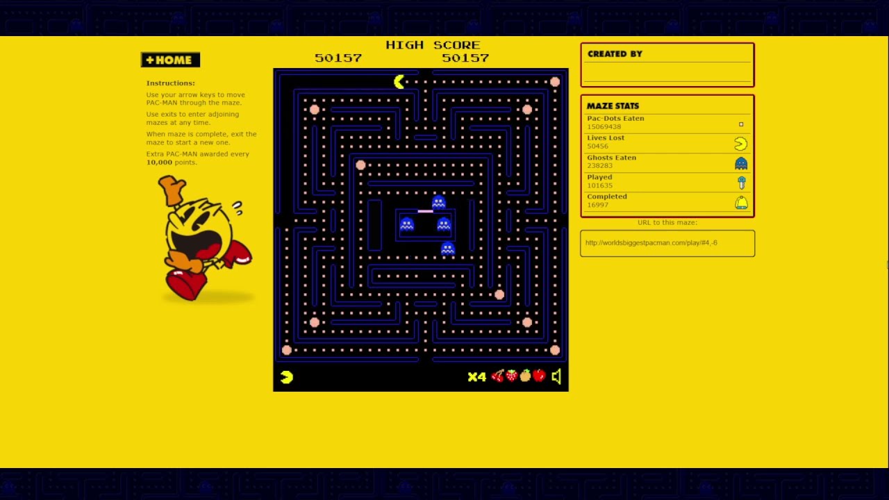 World's Biggest Pac-Man - Gameplay Video