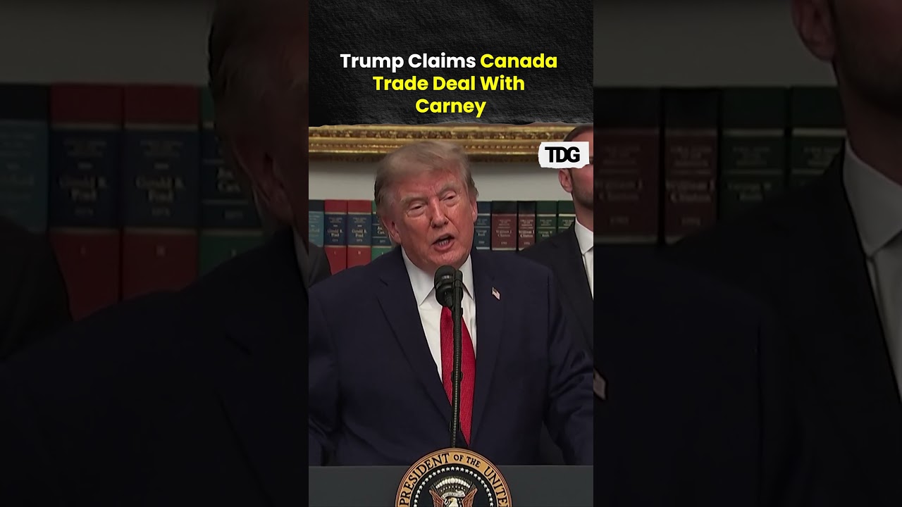 Трамп заявляет о торговой сделке с Канадой при участии Карни