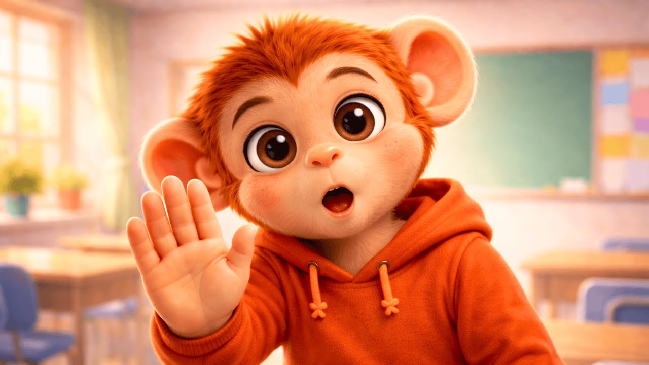 🎶 Good Habits for Kids | Learn with Ziggo – Listening to the Teacher 🎒🐒
