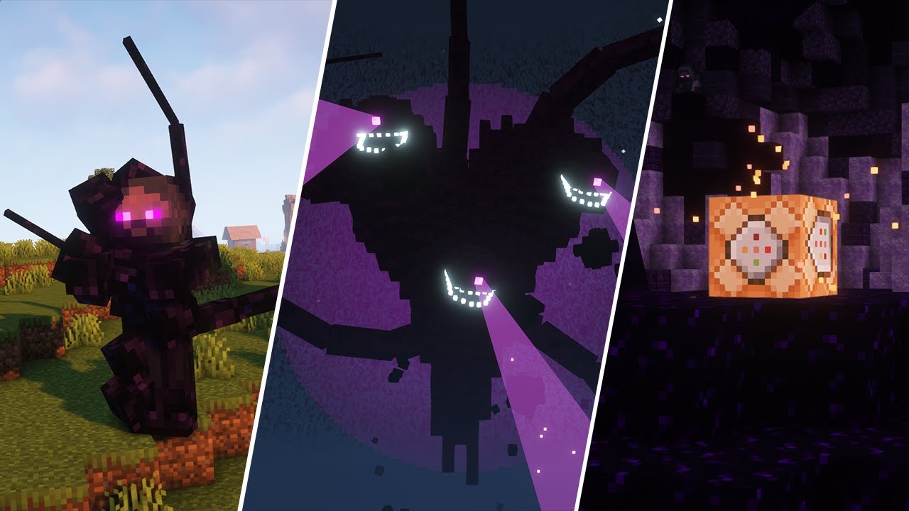 [Cracker's Wither Storm Mod] 위더스톰을 마인크래프트에 추가하는 모드 ㅣ [마인크래프트 모드 소개 1.16~1.20]