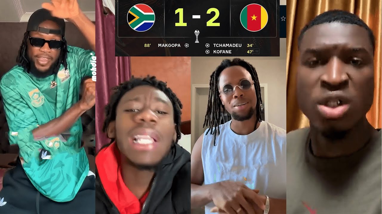 LES IVOIRIENS & CAMEROUNAIS CELEBRENT LA VICTOIRE 2-1 FACE A AFRIQUE DU SUD| CAN 2025 MAROC | MOHDIA