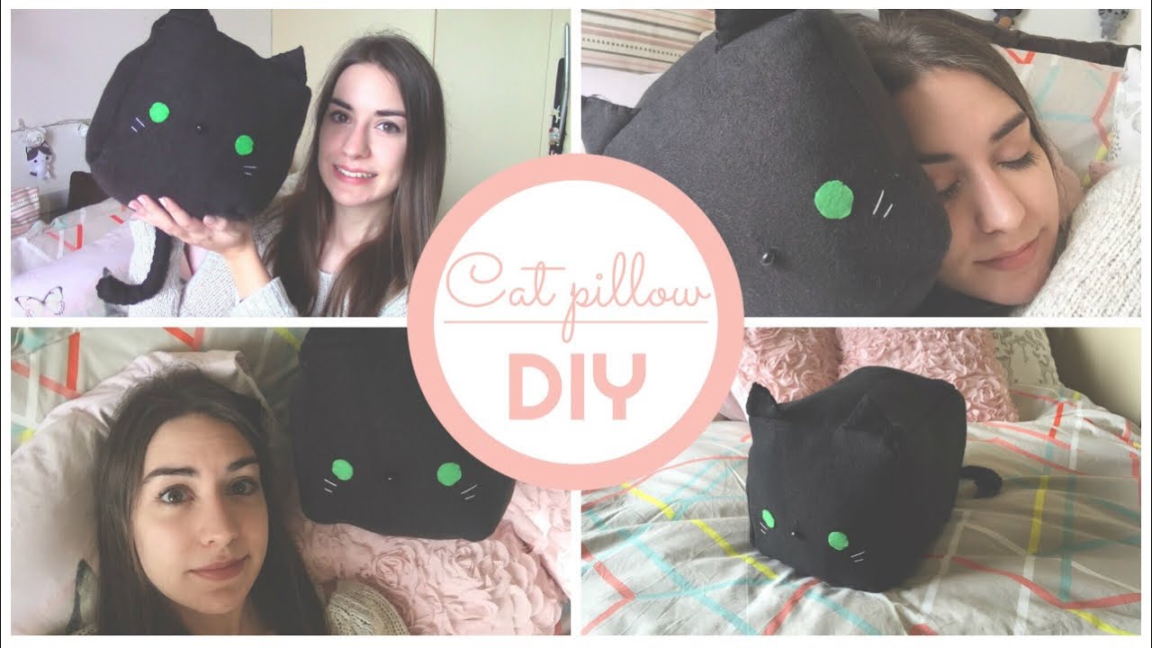 Cat pillow DIY (cuscino) | Chibiistheway