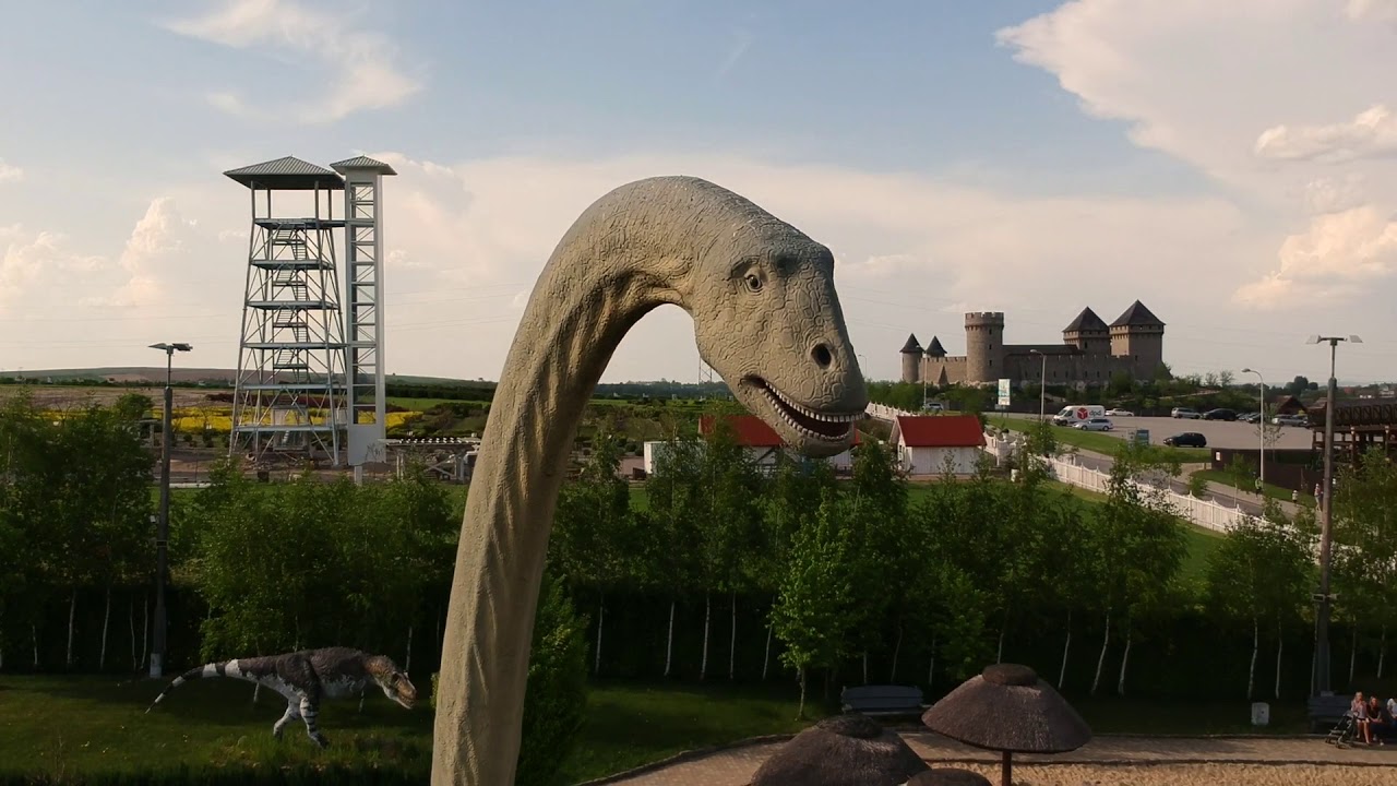 Dinolandia z Drona- Jurasic World(Park) // Inwałd // Jurassic Park // Park z Dinozaurami / Dji Spatk