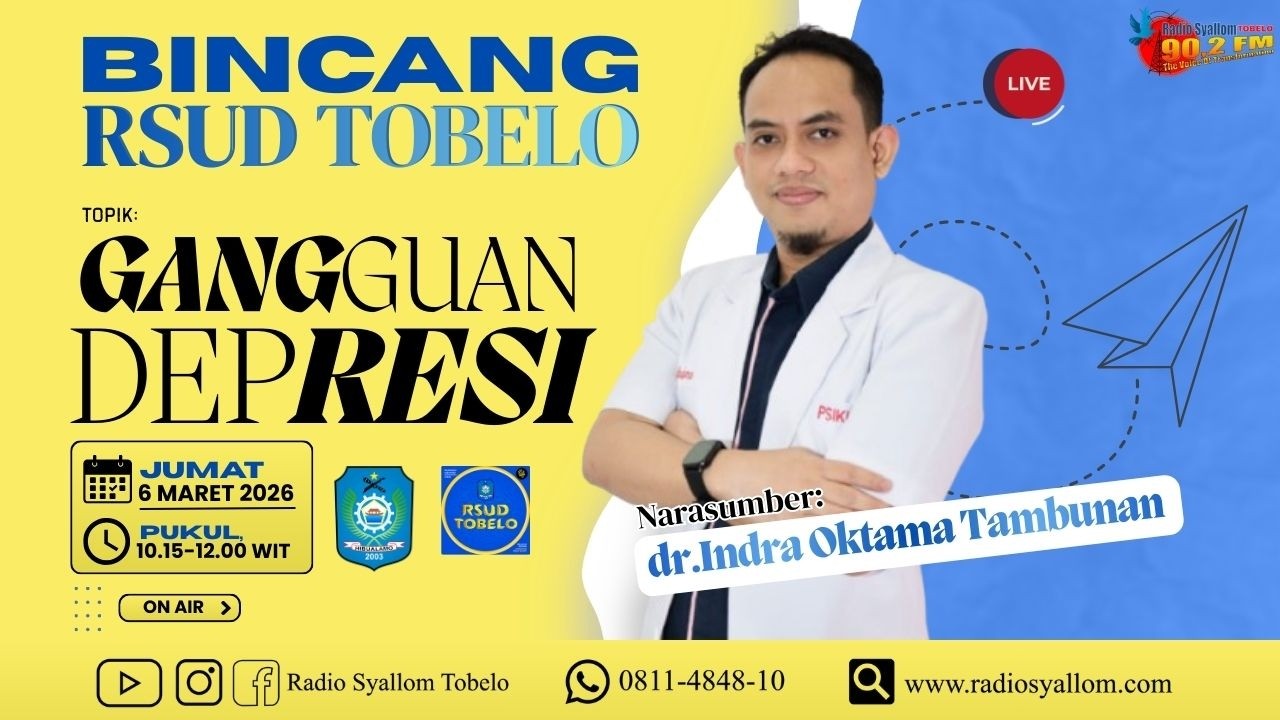 BINCANG RSUD TOBELO | GANGGUAN DEPRESI | dr. INDRA OKTAMA TAMBUNAN |