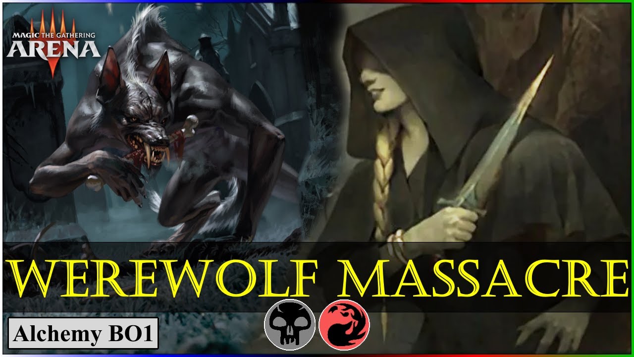 UNDEFEATED Rakdos Werewolves in Alchemy BO1! | Mythic | MTG Arena Alchemy