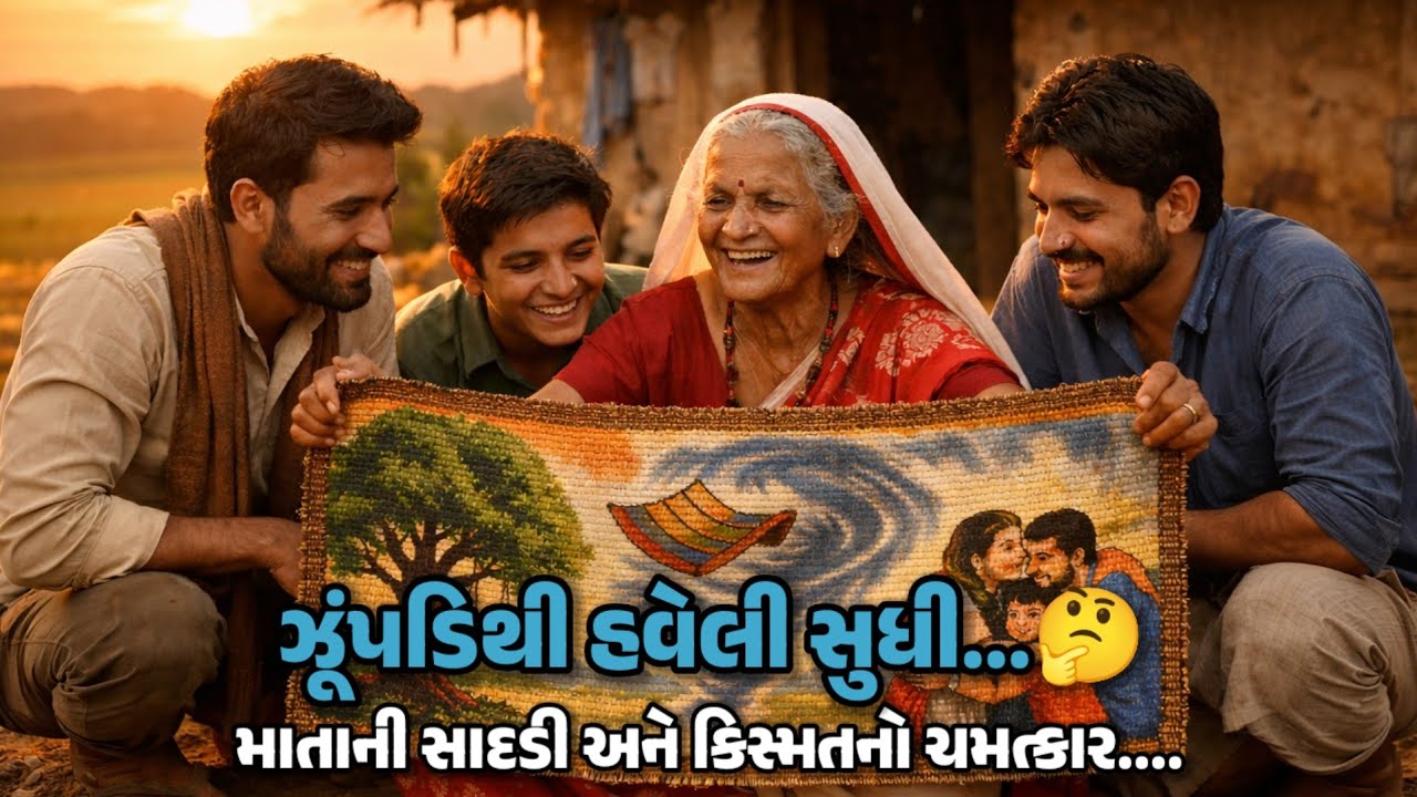 ગરીબીમાં સાદડીએ બદલાવ્યું દીકરાનું નશીબ🔥moral story in gujarati|પ્રેરણાદાયક ગુજરાતી વાર્તા 
