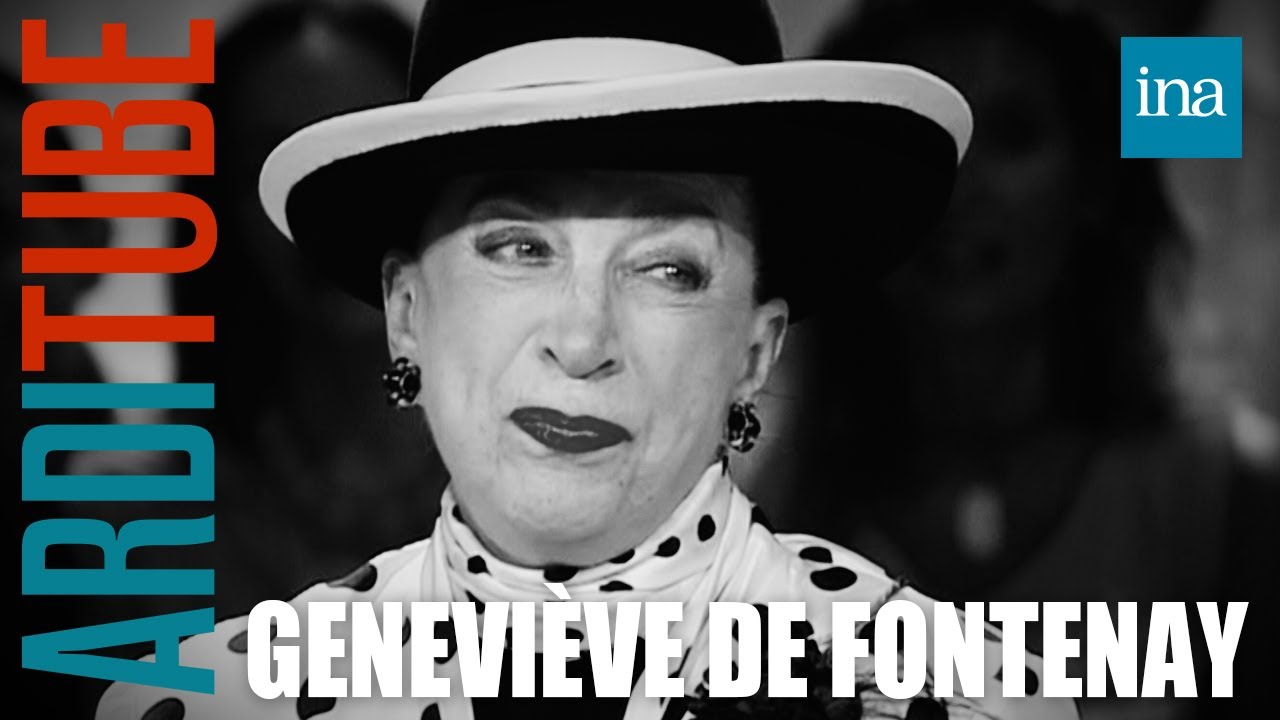 Geneviève de Fontenay : Pas facile d'être chez Thierry Ardisson | INA Arditube