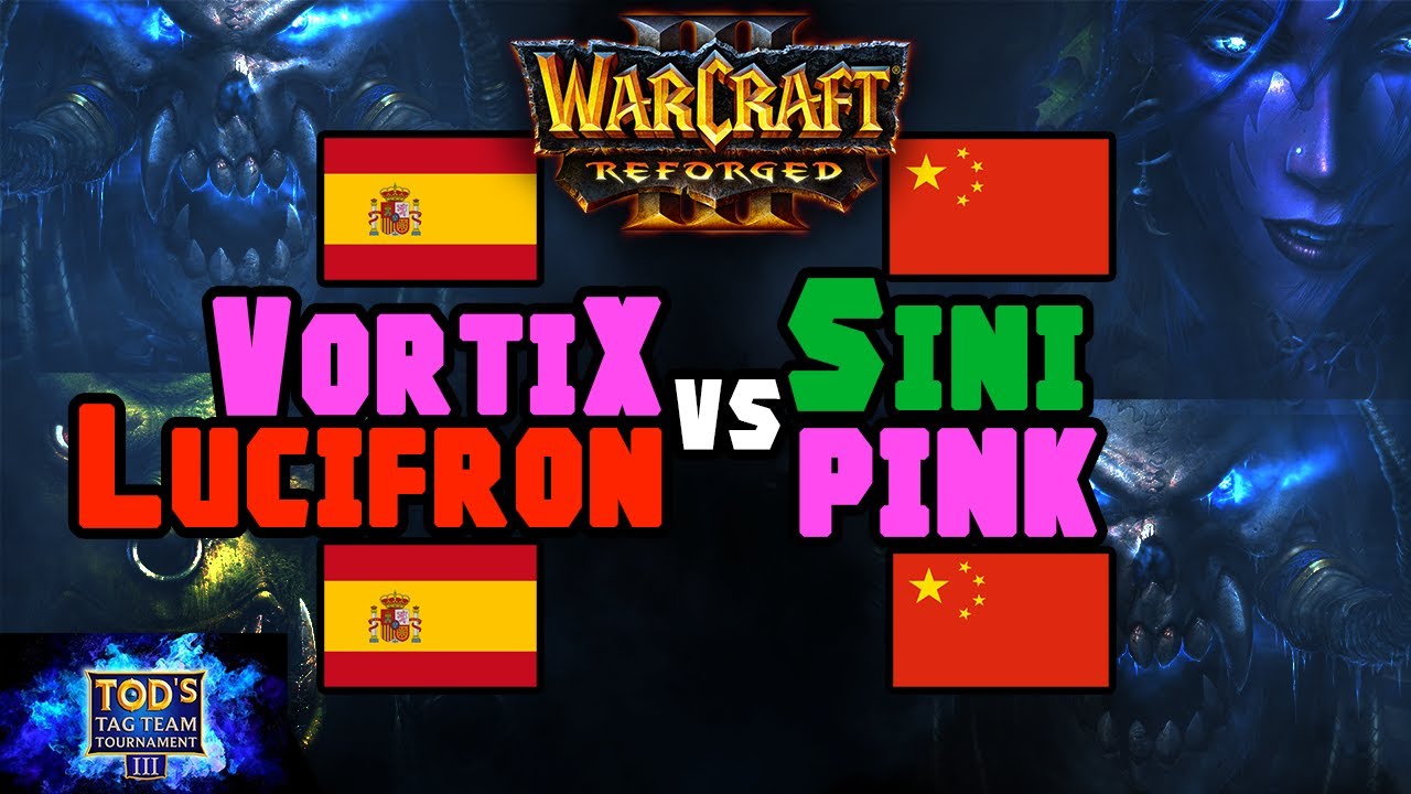 VortiX & LucifroN vs Sini & Pink - ToD's Tag Team Tournament #3 Groupstage - Decider match Part 2