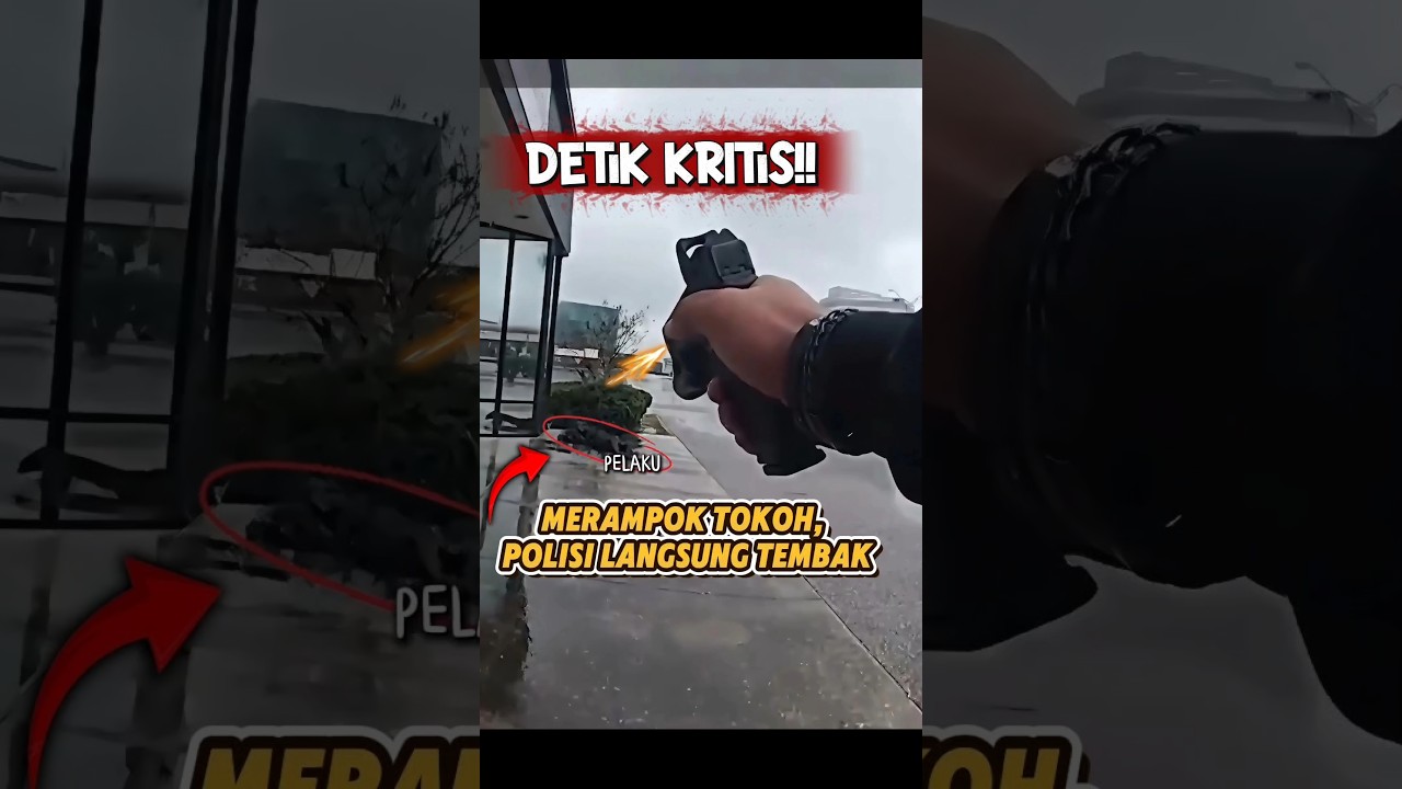 Detik-Detik Polisi Menyelamatkan Sandera dari Pelaku Bersenjata