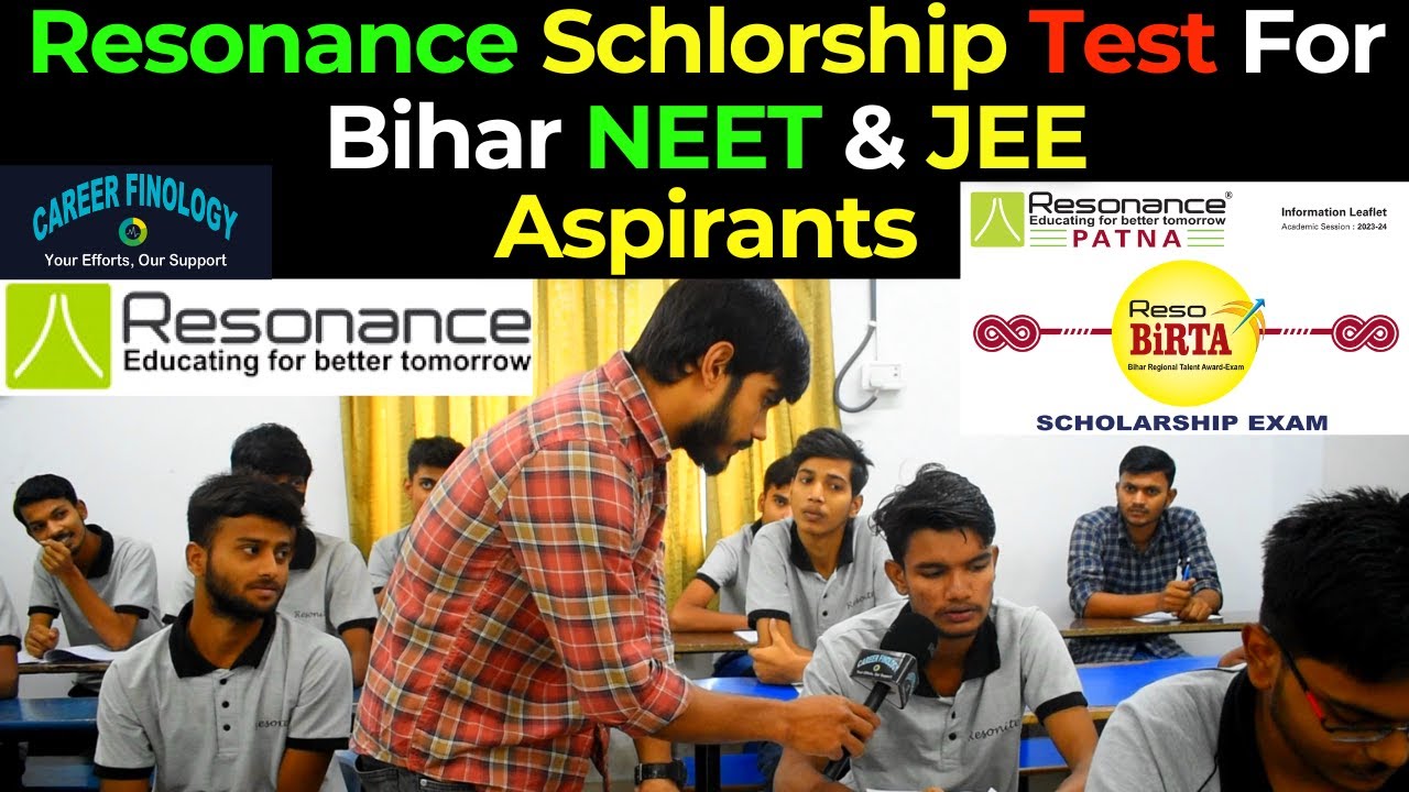 Resonance Scholarship Test for Bihar NEET/JEE Aspirants (Reso BIRTA) Pure Offline Test