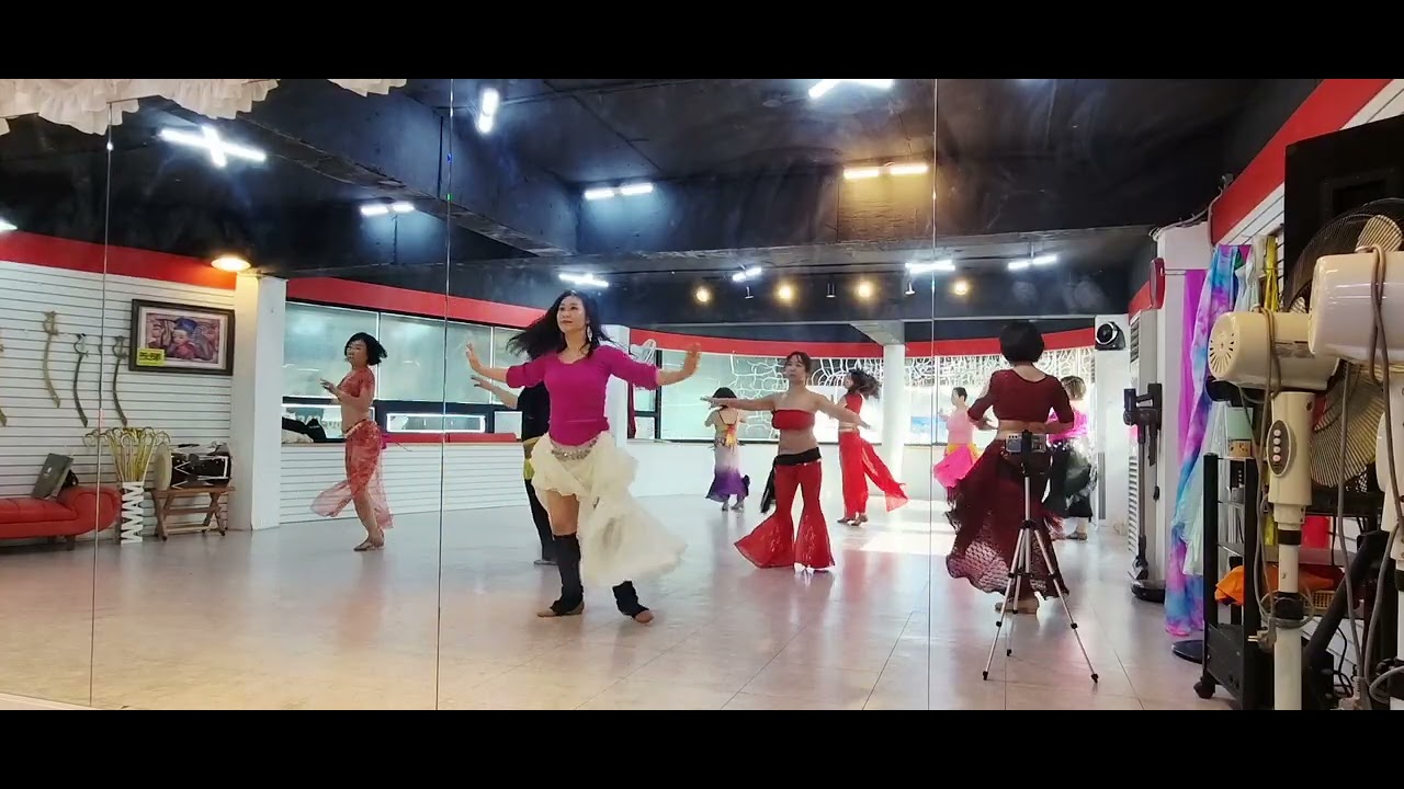 [고급베이직3] 벨리댄스 기초동작 연습중~^^ #안양댄스학원 #안양밸리댄스  #안양벨리댄스 @안양미벨리댄스 
